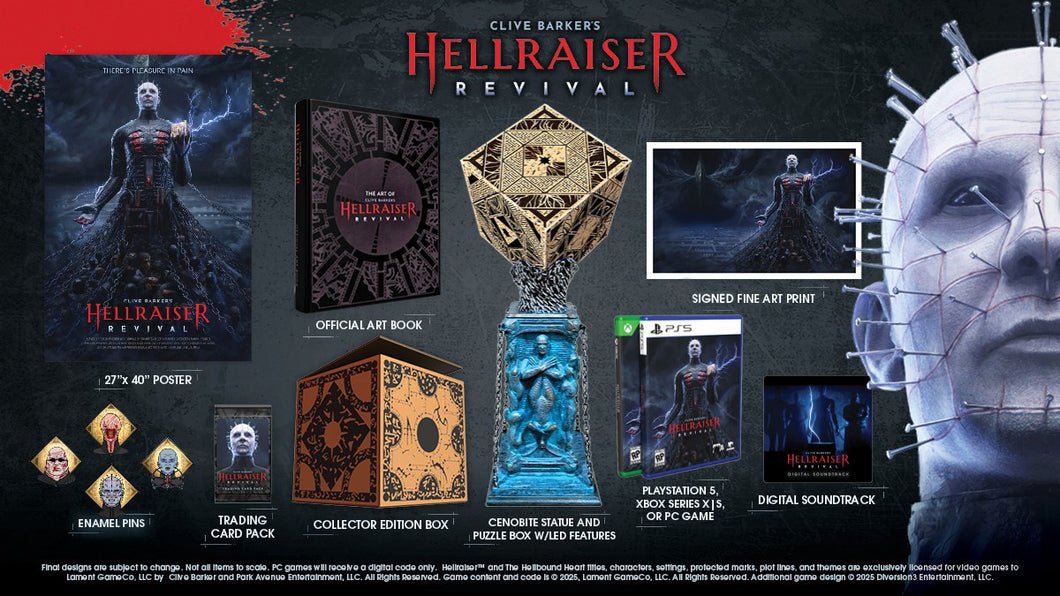 Clive Barker's Hellraiser: Revival - Pinhead Collector's Edition with Game
